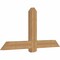 Ekena Millwork Eugene Smooth Timber Gable Bracket, Western Red Cedar, 60"W x 30"H x 3 1/2"D x 5 1/2"F, 12/12 Pitch GBW060X30X0406EUG00SWR - alternate 3